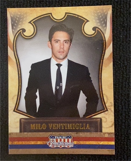 2011 Panini Americana #7 Milo Ventimiglia — front