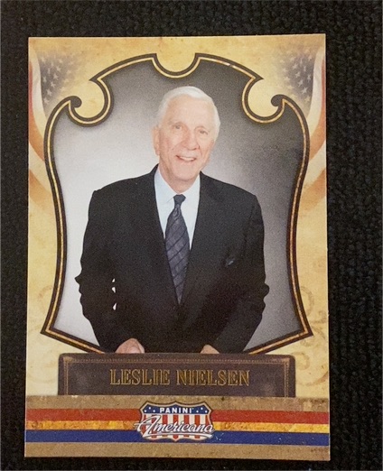2011 Panini Americana #87 Leslie Nielsen — front