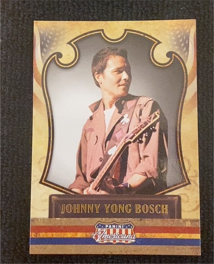 2011 Panini Americana #39 Johnny Yong Bosch — front