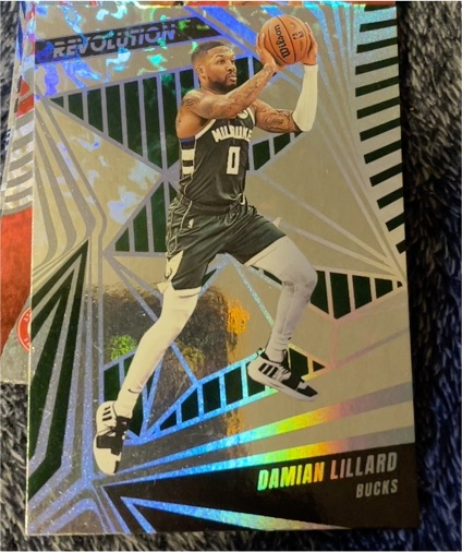 2023-24 Panini Revolution Avalanche #1 Damian Lillard — front