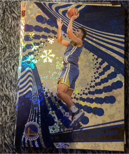 2022 Panini Optic Splash! Purple Prizm Holo #1 Stephen Curry — front