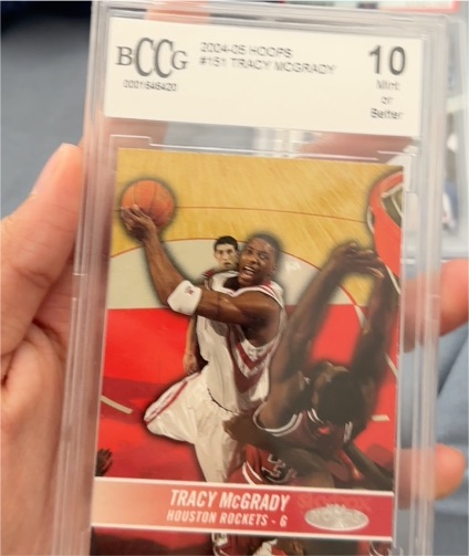 2004-05 Hoops #151 Tracy McGrady — front
