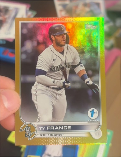 2022 Topps Series 1 1st Edition #18 Ty France — front