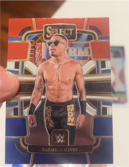 2024 Panini Select WWE #14 Carmelo Hayes — front
