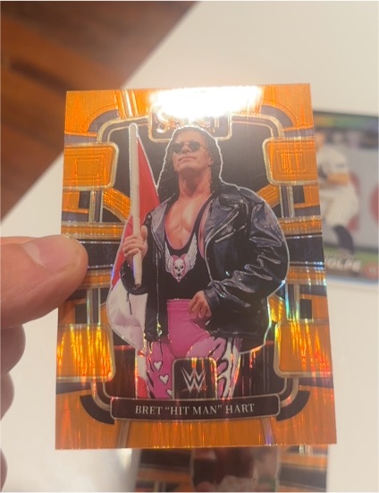 2024 Panini Select WWE #59 Bret "Hit Man" Hart Concourse — front