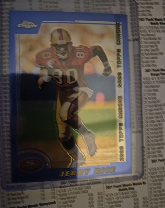2000 Topps Chrome #280 Jerry Rice — front