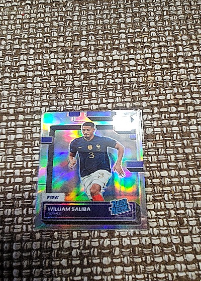 2022-23 Panini Donruss Optic #182 William Saliba Rated Rookie — front
