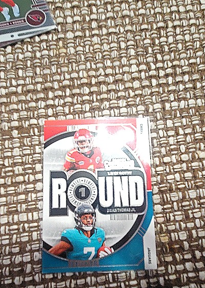 2024 Panini Contenders - Round Numbers Jayden Daniels, Drake Maye #1 — front