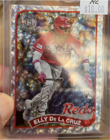 2024 Topps Series 1 1989 #89B-69 Elly De La Cruz — front