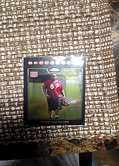 2008 Topps Chrome #TC233 Dre Moore Rookie RC Tampa Bay Buccaneers — front