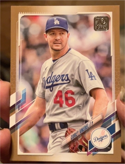 2021 Topps Update #US225 Corey Knebel — front