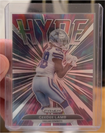 2021 Panini Prizm #H-6 CeeDee Lamb — front