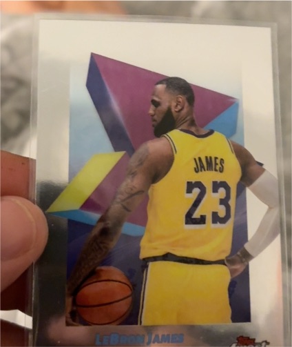 2024-25 Topps Finest #45 LeBron James — front
