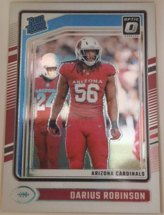2024 Donruss Optic #225 Darius Robinson — front