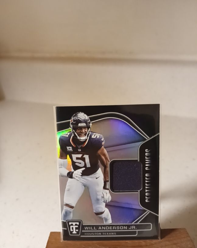 2024 Panini Totally Certified #TC-WA Will Anderson Jr. — front