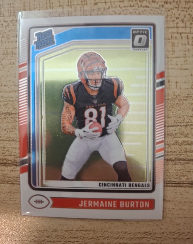 2024 Panini Donruss Optic #251 Jermaine Burton — front