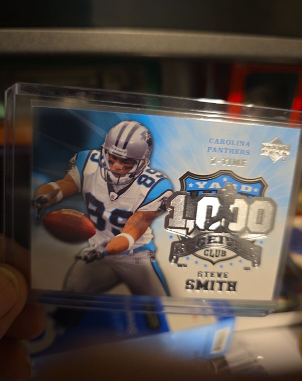 2006 Upper Deck 1000 Yard Receiving Club #1KRE-SS Steve Smith — front