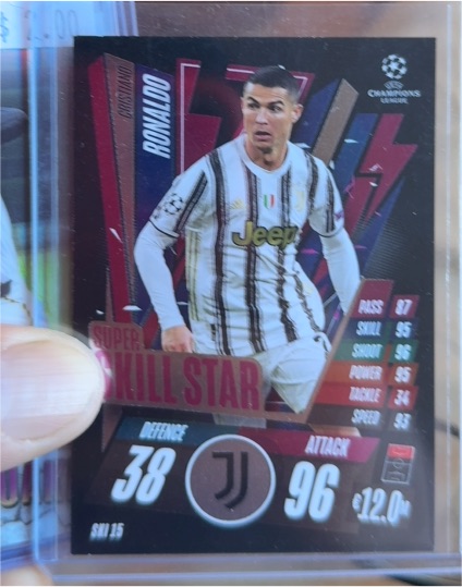 2020-21 Topps Match Attax #SKI15 Cristiano Ronaldo — front