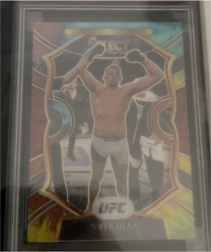 2021 Panini Select UFC #39 Nate Diaz Concourse — front