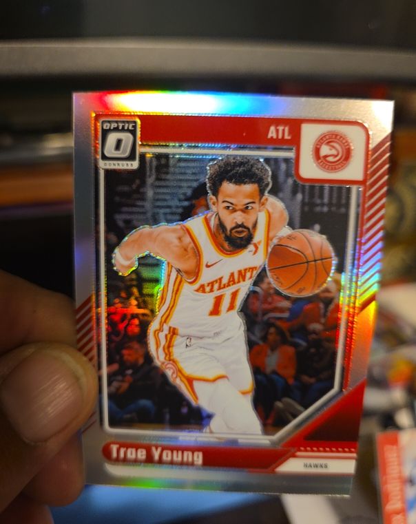 2024-25 Panini Donruss Optic #186 Trae Young — front