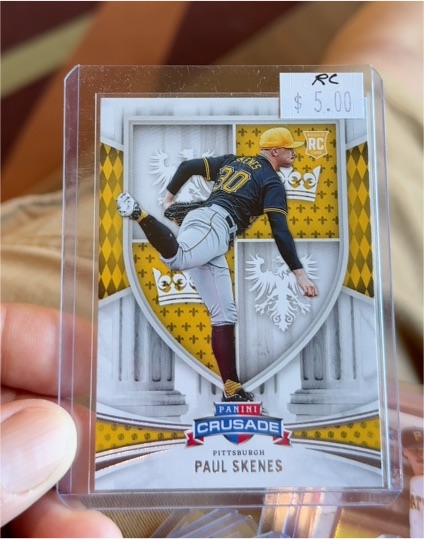 2024 Panini Crusade #8 Paul Skenes — front