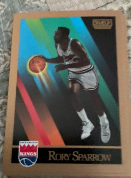 1990-91 SkyBox #411 Rory Sparrow — front