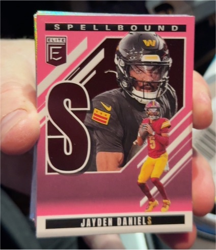 2025 Panini Donruss Elite #14 Jayden Daniels Spellbound — front