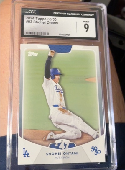 2024 Topps 50/50 #93 Shohei Ohtani — front