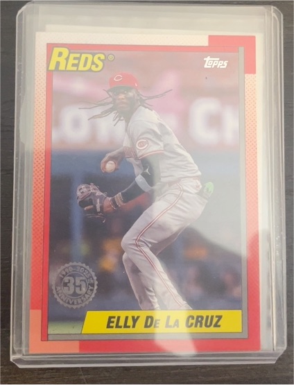2025 Topps Series 1 1990 Topps #T90-20 Elly De La Cruz — front