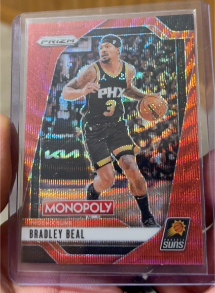 2024-25 Panini Prizm Monopoly #78 Bradley Beal — front