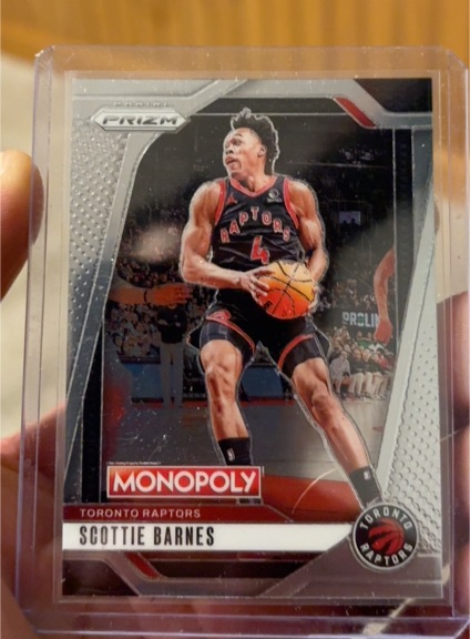 2024-25 Panini Prizm Monopoly #67 Scottie Barnes — front