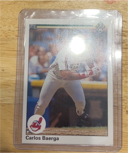 1990 Upper Deck #737 Carlos Baerga — front