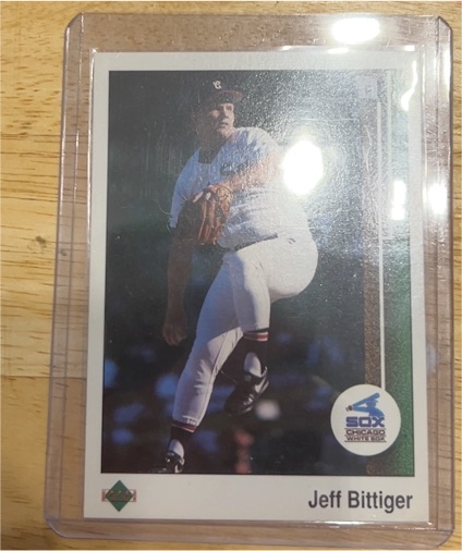 1989 Upper Deck #509 Jeff Bittiger — front