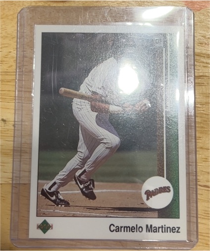 1989 Upper Deck #365 Carmelo Martinez — front