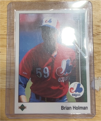 1989 Upper Deck #356 Brian Holman — front