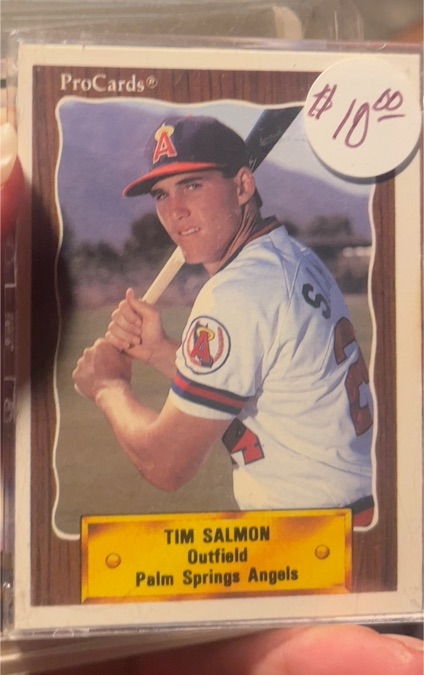 1990 ProCards #2593 Tim Salmon — front