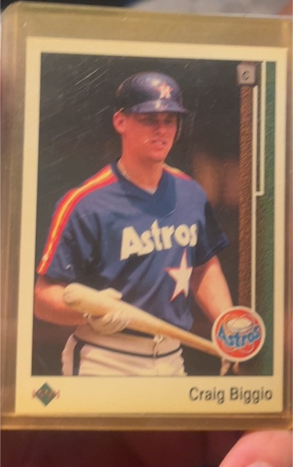 1989 Upper Deck #273 Craig Biggio — front