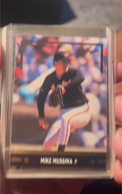 1991 Leaf Gold Rookies #BC12 Mike Mussina — front