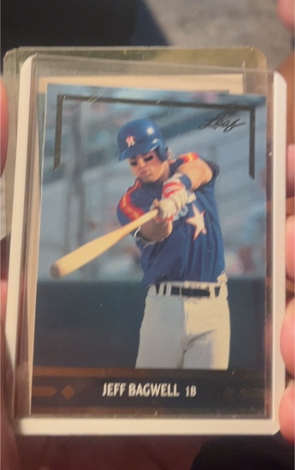 1991 Leaf Gold Rookies #BC14 Jeff Bagwell — front