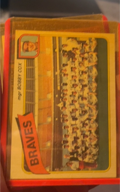 1980 Topps #192 Bobby Cox — front