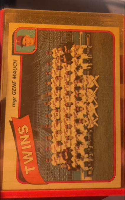 1980 Topps #328 Gene Mauch — front