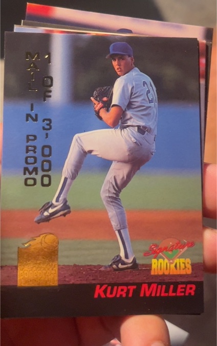 1994 Signature Rookies #S7 Kurt Miller — front