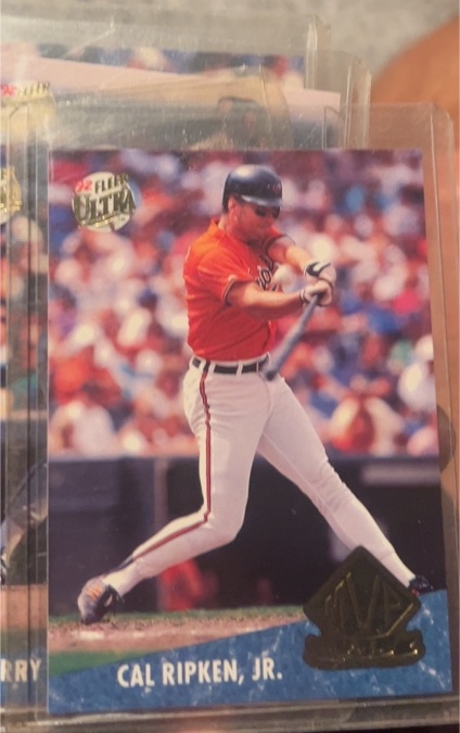 1992 Fleer Ultra Award Winners #5 Cal Ripken Jr. — front