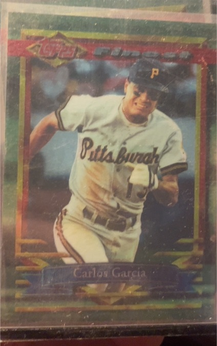 1994 Topps Finest #57 Carlos Garcia — front
