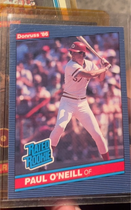 1986 Donruss #37 Paul O'Neill — front