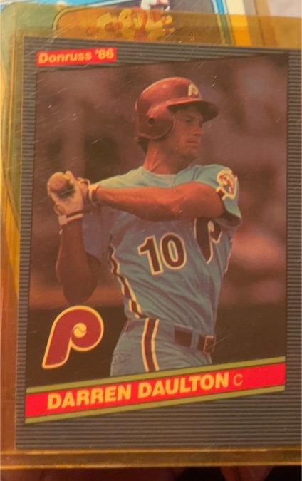 1986 Donruss #477 Darren Daulton — front
