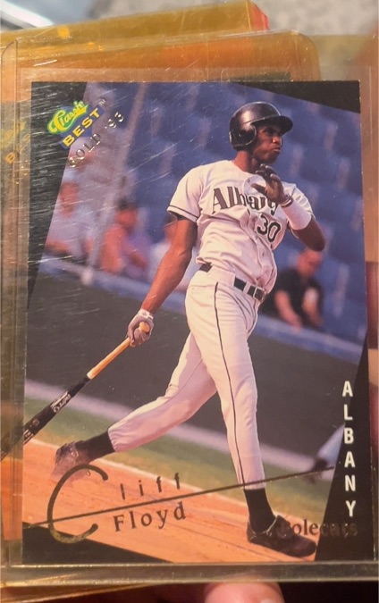 1993 Classic Best Gold #72 Cliff Floyd — front