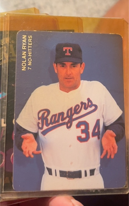 1992 Mother's Cookies #8 Nolan Ryan — front