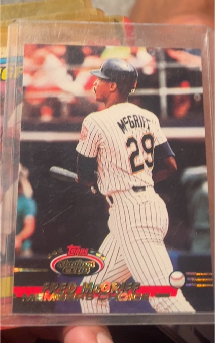 1993 Topps Stadium Club #594 Fred McGriff — front