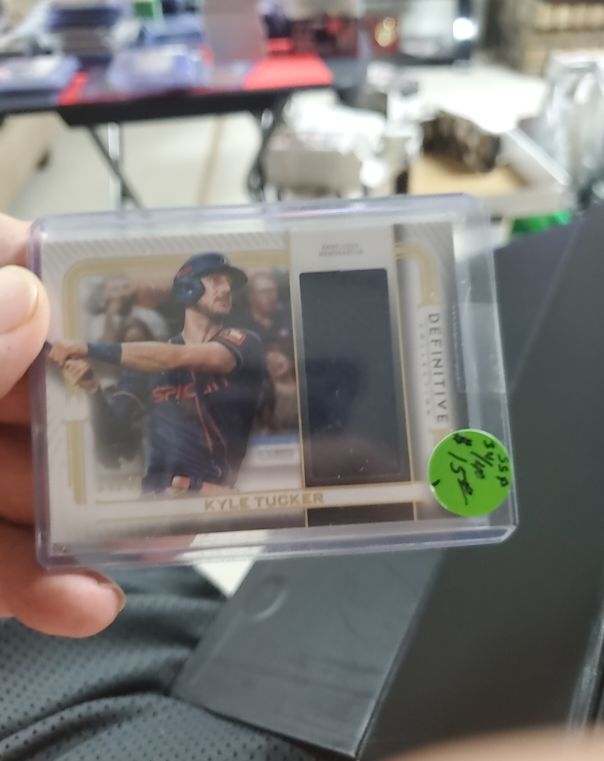 2024 Panini Definitive Kyle Tucker — front